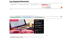Desktop Screenshot of lascuentasbancarias.com.ar